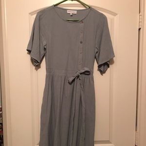 Sea foam green dress